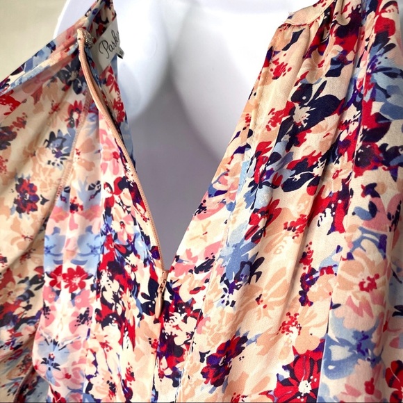 PARKER Romper Catamaran Floral Silk Shorts Jumpsuit XS - Picture 9 of 16